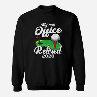 Funny Retired 2020 Golf Retirement Plan Gag Gift Golfers Sweat Shirt - Seseable