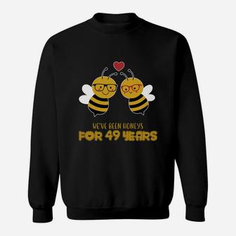 Funny T Shirts For 49 Years Wedding Anniversary Couple Gifts For Wedding Anniversary Sweatshirt - Seseable