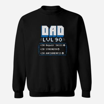 Funny Video Game Dad Shirt Daddy Gift Father Gamer Sweat Shirt - Seseable