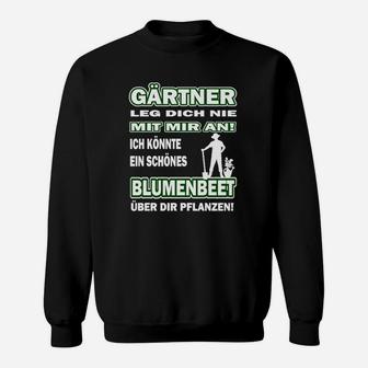 Gärtner Pflanzen Schöne Blumenbeete Sweatshirt - Seseable