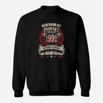 Geburtsjahrgang 1992 Sweatshirt für Herren – Perfekte Männer von 1992 Spruch - Seseable