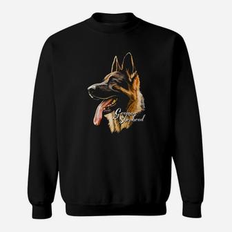 German Shepherd Sharp Dog Sweat Shirt - Seseable