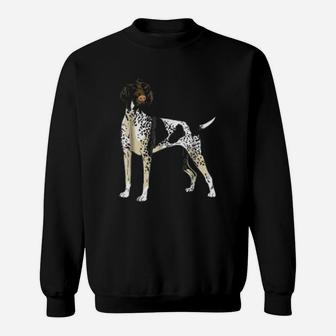German Shorthaired Pointer Dog Breed Gifts For Dogs Fan Sweat Shirt - Seseable