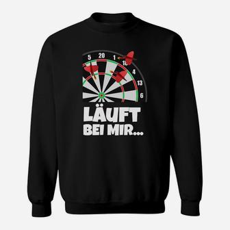 Gesschenkidee Dart Lälft Bei Mir Sweatshirt - Seseable