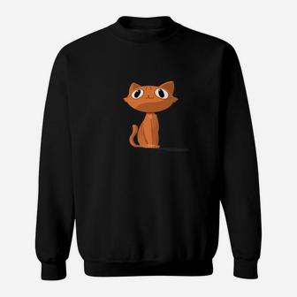 Ginger Cat Orginal Design Sweat Shirt - Seseable
