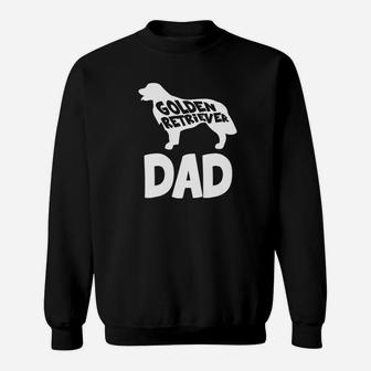 Golden Retriever Dad Shirt Sweat Shirt - Seseable