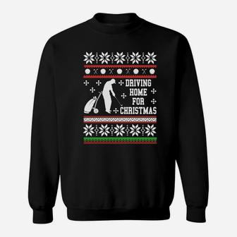 Golf Shirt - Golf Ugly Christmas Sweater Sweat Shirt - Seseable