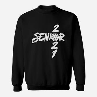 Graduating Class Of 2021 Senior Volleyball Team Player Sweatshirt - Seseable