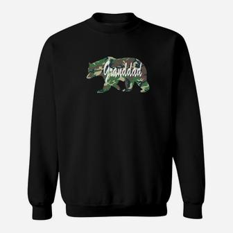 Granddad Bearfunny Camping Summer Fathers Day Sweat Shirt - Seseable
