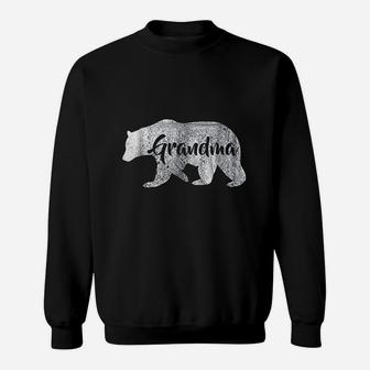 Grandma Bear Family Sweat Shirt - Seseable