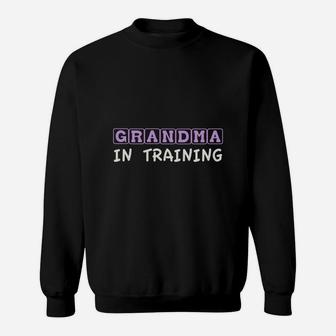 Grandma In Training Tshirt Baby Announcement Tee Sweat Shirt - Seseable