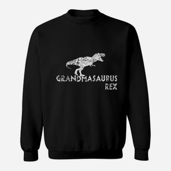Grandmasaurus Rex Funny Dinosaur Grandma Gift Sweat Shirt - Seseable