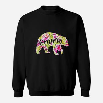 Granny Bear Gift For Women Grandma Christmas Mothers Day Sweat Shirt - Seseable
