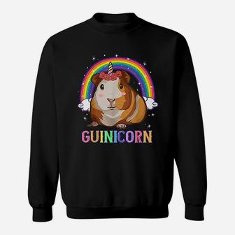 Guinea Pig For Girls Guinea Pig Unicorn Guinicorn Sweat Shirt - Seseable