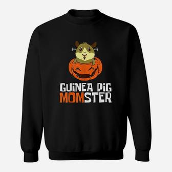 Guinea Pig Mom Momster Halloween Costume Sweat Shirt - Seseable