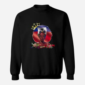 Haitian Queen Haiti Independence Flag 1804 Sweatshirt - Seseable