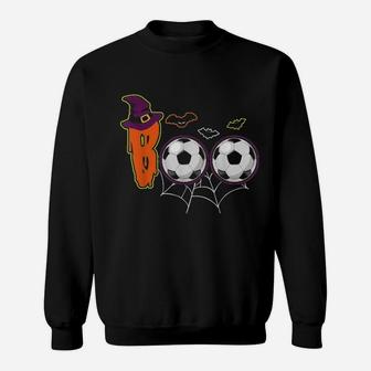 Halloween Football Boo Sweat Shirt - Seseable