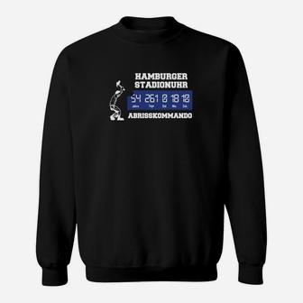 Hamburger Stadionuhr Abrisskommando Sweatshirt - Seseable