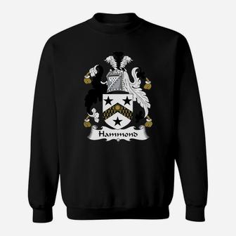 Hammond Family Crest / Coat Of Arms British Family Crests Sweat Shirt - Seseable