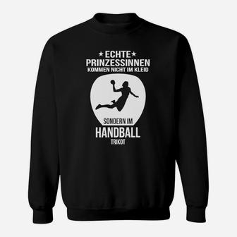 Handball Prinzessinnen Trikot Sweatshirt, Sportliches Damen Tee - Seseable