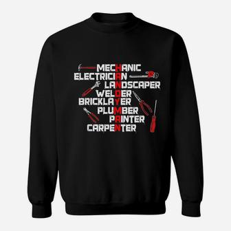 Handyman Gift Tools Dad Father, dad birthday gifts Sweat Shirt - Seseable