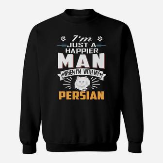 Happier Man With Persian Sweat Shirt - Seseable