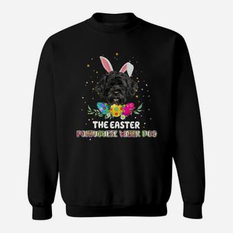 Happy Easter Cute Bunny Portuguese Water Dog Great Gift For Dog Lovers Sweat Shirt - Seseable