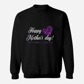 Happy First Mothers Day Mothers Day Sweat Shirt - Seseable