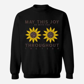 Happy New Year Wishes May This Joy Be With You Throughout The Year Sweatshirt - Seseable