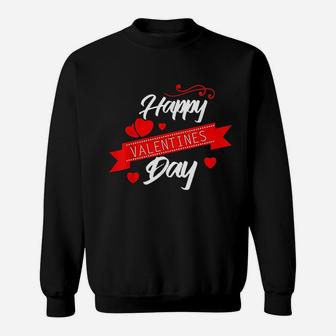 Happy Valentines Day Valentine Celebration Love Couples Gift Sweat Shirt - Seseable