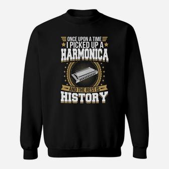 Harmonica And The Rest Is History T-shirt Sweatshirt - Seseable