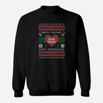 Hässliche Christmas Tattoofrei Edition Sweatshirt - Seseable