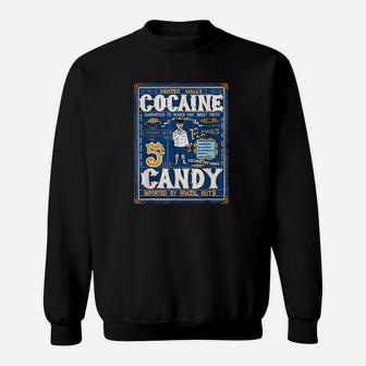 Heater Halls Candy Vintage Sweat Shirt - Seseable