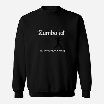 Herren Zumba Fitness Sweatshirt mit motivierendem Spruch - Seseable