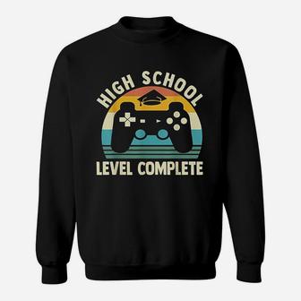 High School Level Complete Graduation 2020 Sweat Shirt - Seseable