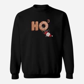 HO³ Santa Claus Lustiges Chemie-Weihnachten Sweatshirt - Seseable