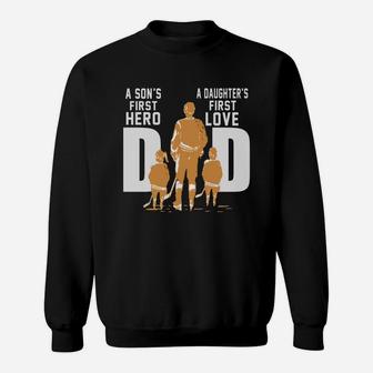 Hockey Dad Father Day Sweat Shirt - Seseable
