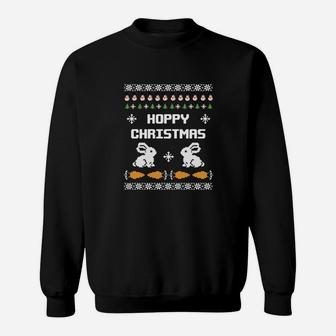 Hoppiges Weihnachten Weihnachten Sweatshirt - Seseable