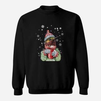 Hummingbird Warm Winter Christmas Bird Sweat Shirt | Seseable UK