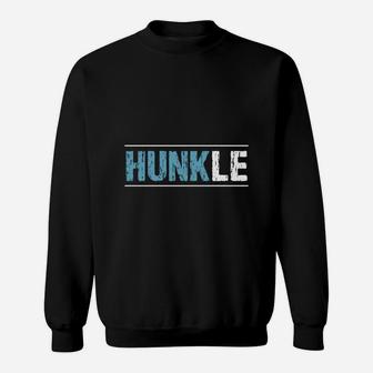 Hunkle Funny Family Favorite Uncle Niece Or Nephew Love Art Sweat Shirt - Seseable