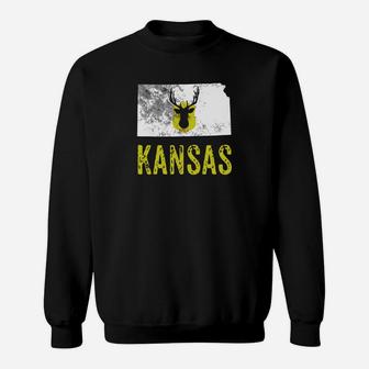 Hunting Season - Deer Hunting Shirt, Kansas Sweatshirt - Seseable
