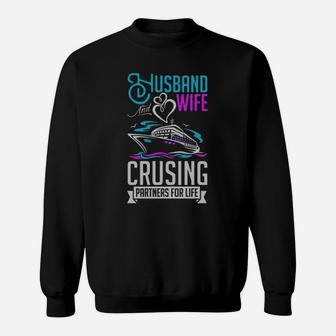 Husband And Wife Shirt Cruising Shirt Partner For Life Sweatshirt - Seseable