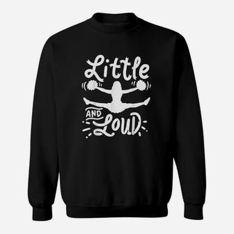 I Cant She Has Cheer Cheerleading Mom Dad Gift Sweat Shirt - Seseable