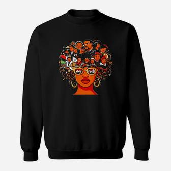 I Love My Roots T-shirt - Black History Month Black Women B079z29cpf 1 Sweat Shirt - Seseable