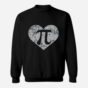 I Love Pi Funny Cute Math Nerd Teacher Sweat Shirt - Seseable