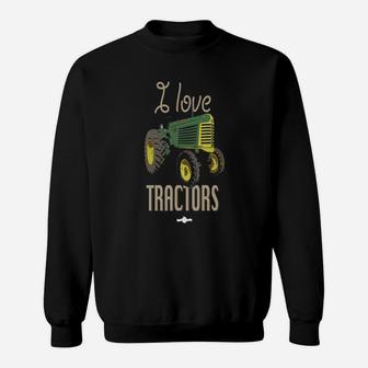 I Love Tractors Oliver 88 Sweat Shirt - Seseable