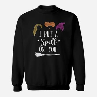 I Put A Spell On You Tanks Sanderson Sisters Sweat Shirt - Seseable