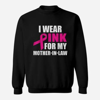 I Wear Pink For My Mother birthday Sweat Shirt - Seseable