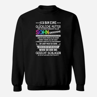 Ich Bin Ein Gluckliches Mutter- Sweatshirt - Seseable