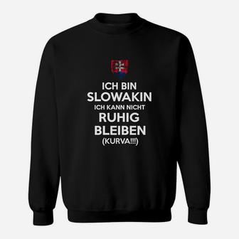 Ich Bin Slowakin  Kurva Sweatshirt - Seseable